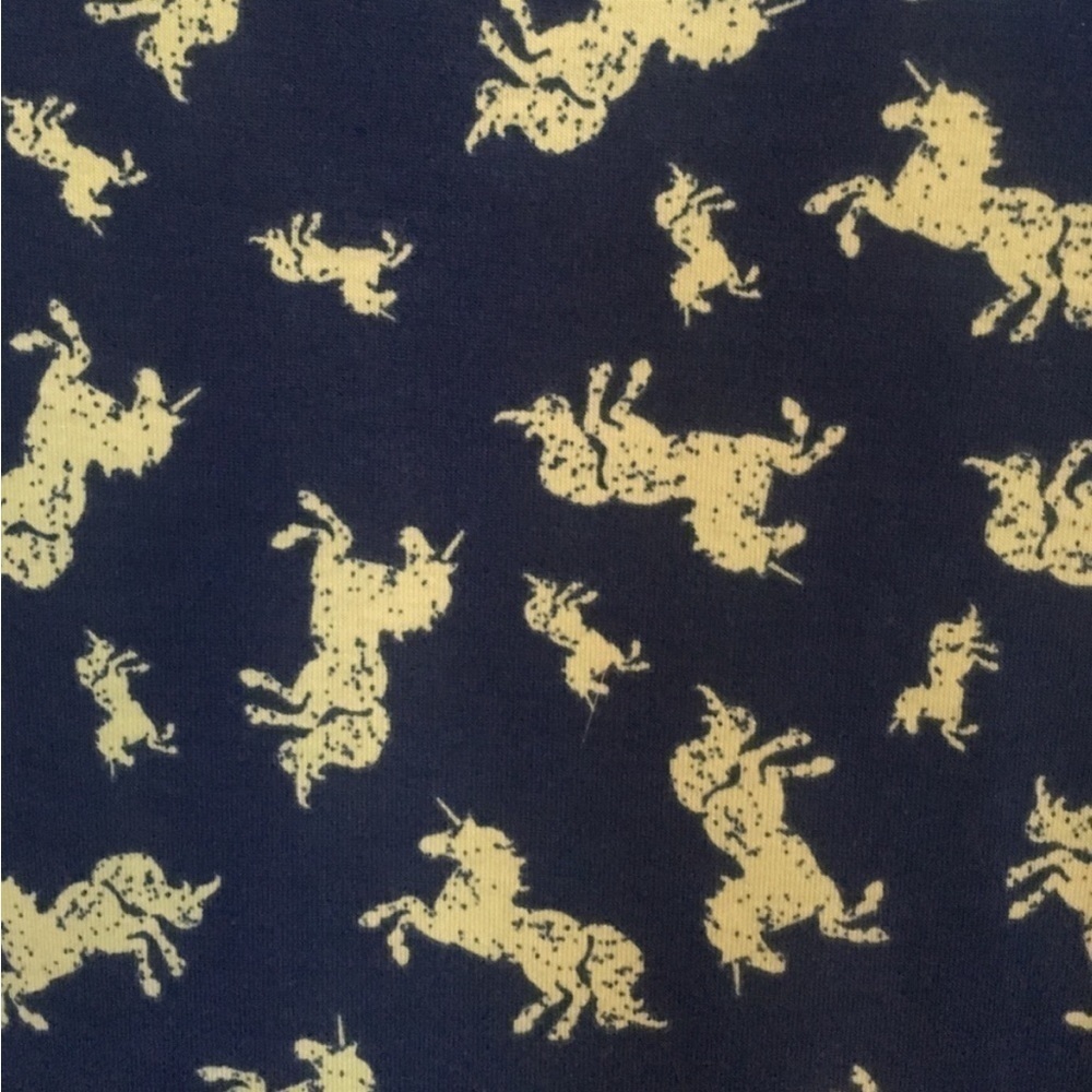 NEW! Short Sleeve T-shirt Midi Dress:LuLaRoe Julia size XXS Unicorn - Picture 5 of 9